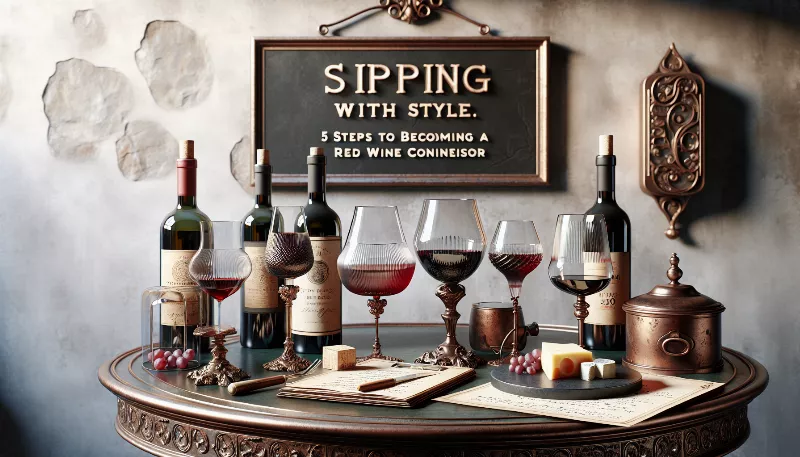 Sipping with Style: 5 Steps to Becoming a Red Wine Connoisseur